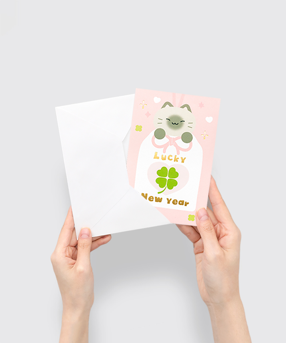연하장 NB489 - 보자기카드 상품 사진 BOJAGICARD Product Photo NB489
