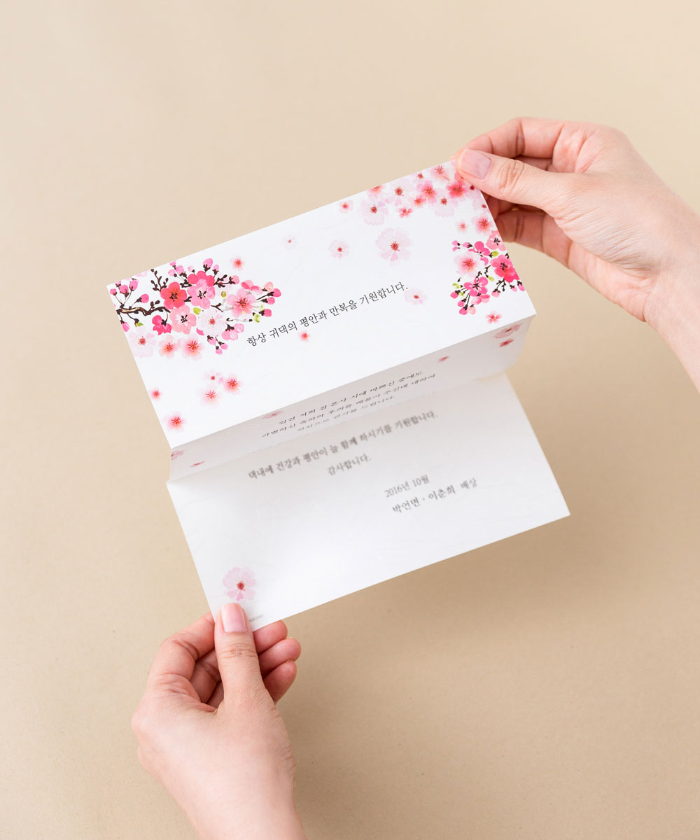 감사장 TB044 - 보자기카드 상품 사진 BOJAGICARD Product Photo TB044