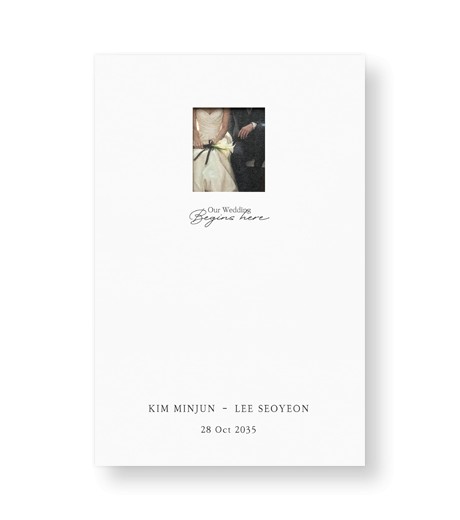 맞춤청첩장 JEINA157 - 보자기카드 상품 사진 BOJAGICARD Product Photo JEINA157.