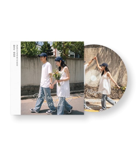 맞춤청첩장 JEINA173 - 보자기카드 상품 사진 BOJAGICARD Product Photo JEINA173.